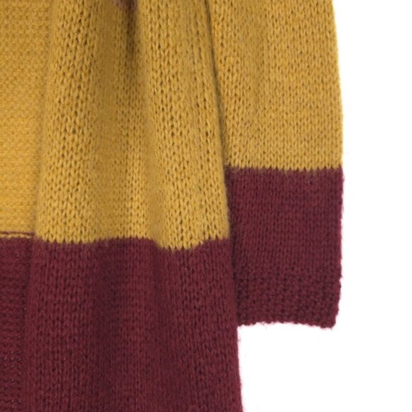 Free People Over The Rainbow Mohair Blend Cardigan Duster Sweater ITALY 🇮🇹 S/P - Picture 12 of 14